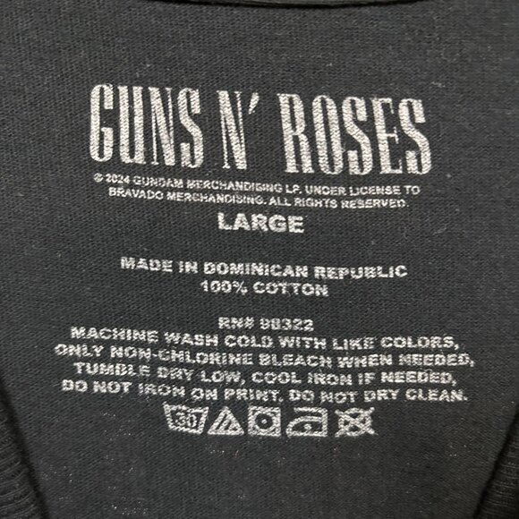 Guns n Roses Appetite for Destruction Tour Band T-Shirt L - Picture 4 of 4